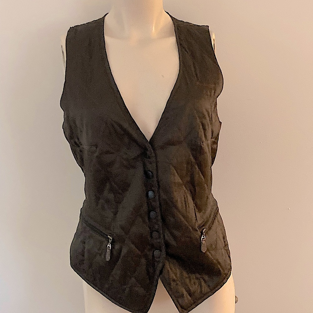 Vintage Barbour Cynthia Silk Waistcoat
